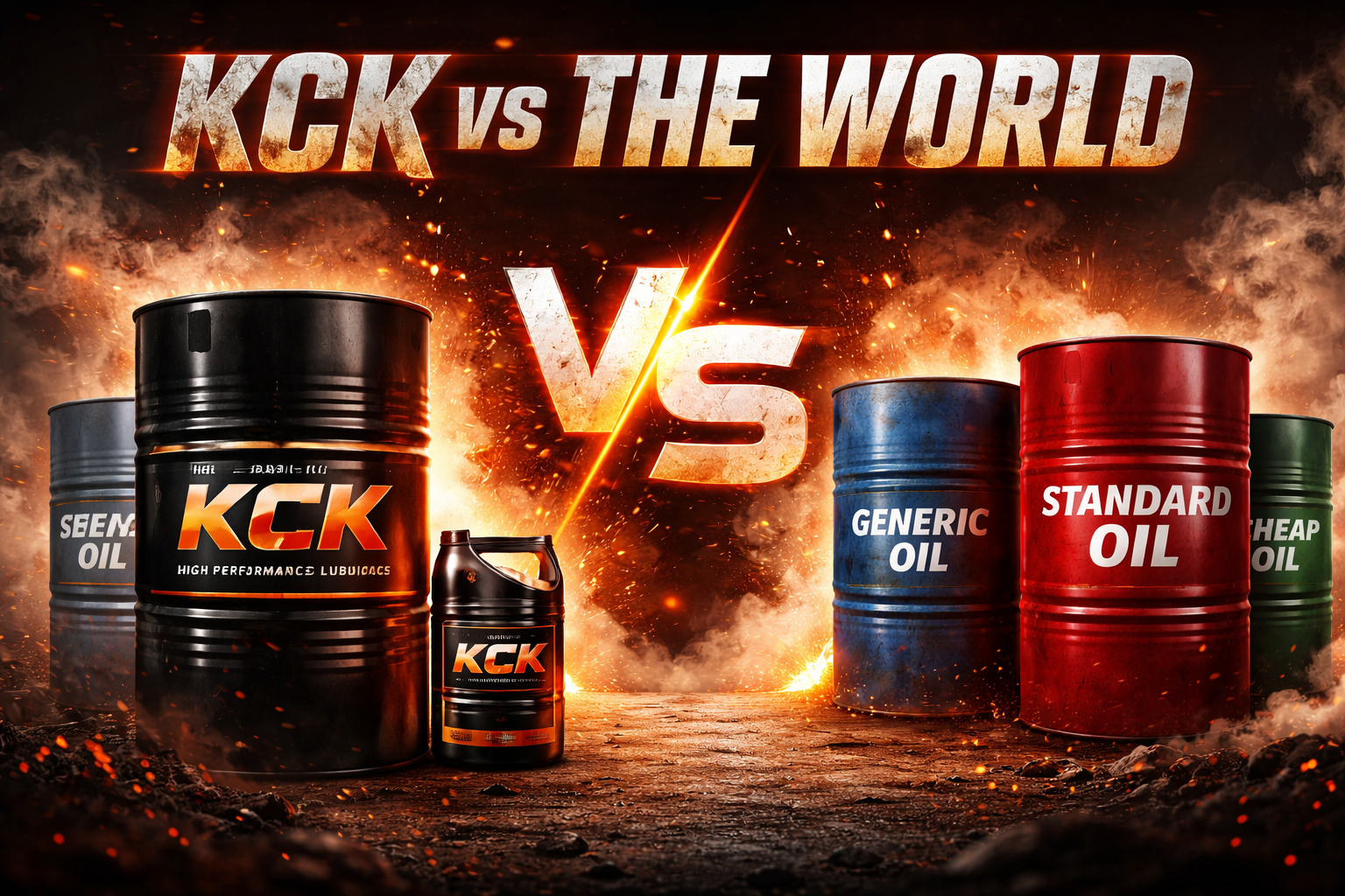 KCK vs The World — Why We Refuse to Make “Normal” Oil