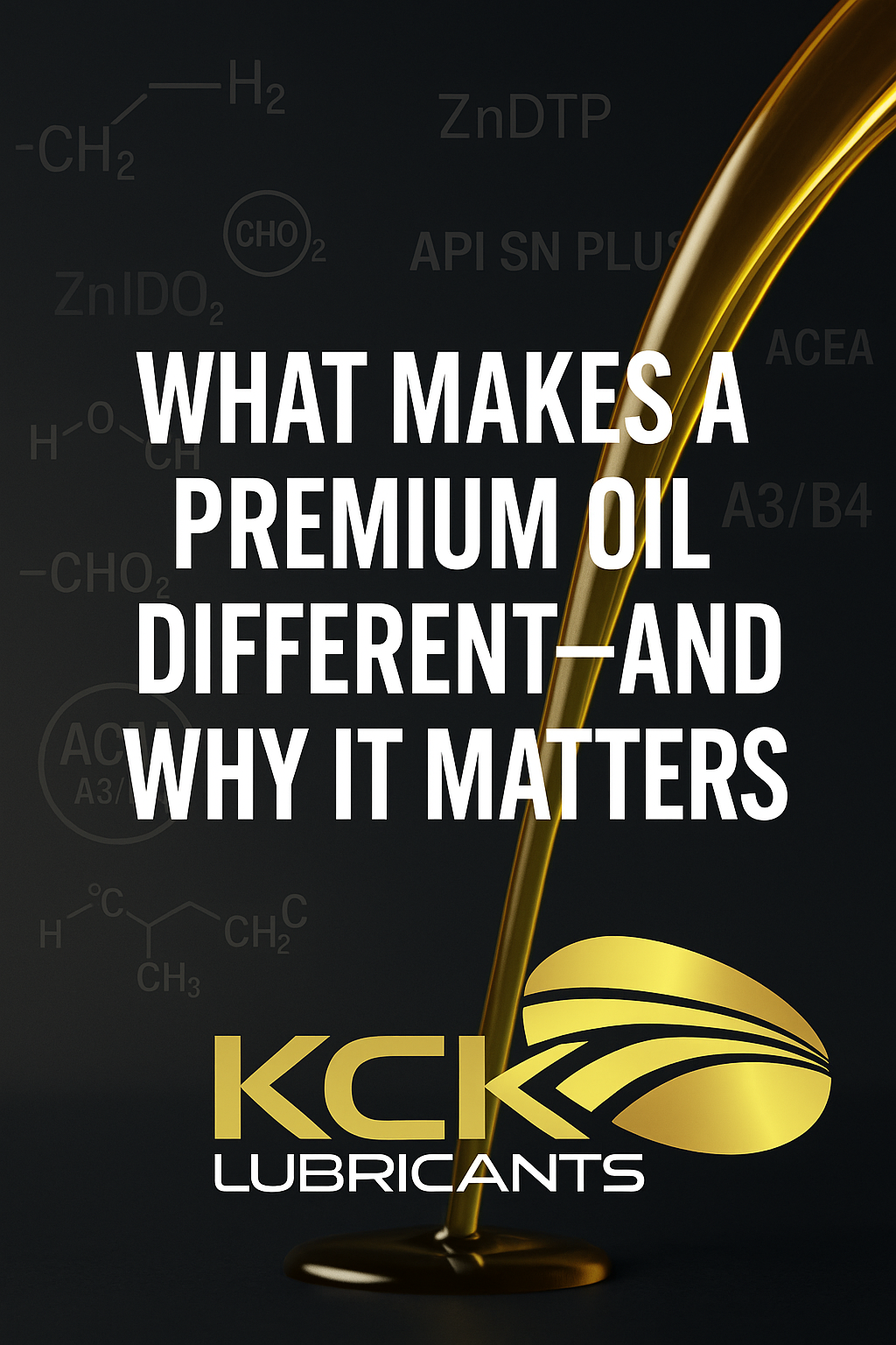 What Makes a Premium Oil Different — And Why It Matters
