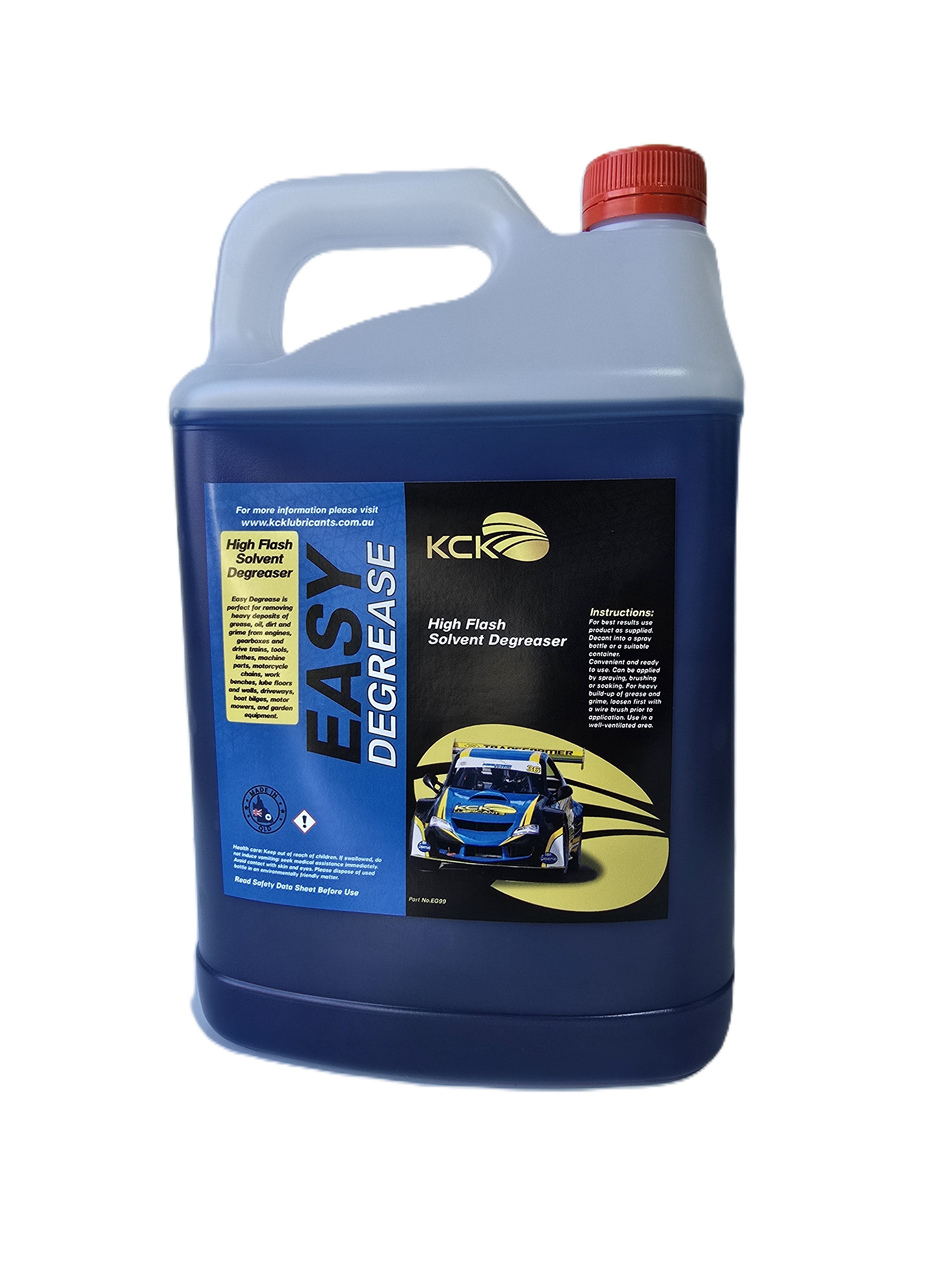KCK Lubricants Easy Degrease cleaner - 5l bottle front
