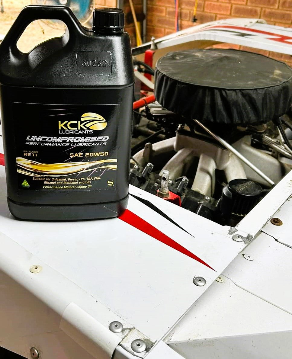 KCK Lubricants 20w50 race oil methanol oil race engine oil speedway engine oil motor oil high zinc