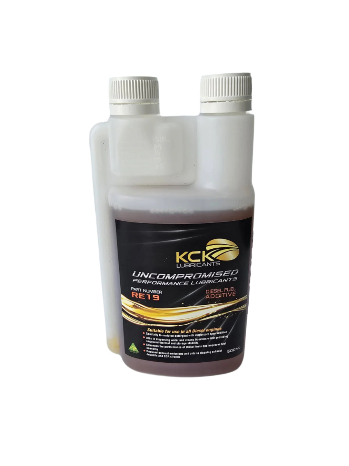 KCK Lubricants Diesel System Conditioner diesel additive multi-function diesel fuel treatment  diesel injector cleaner fuel stabilizer diesel fuel cleaner- 500ml bottle front