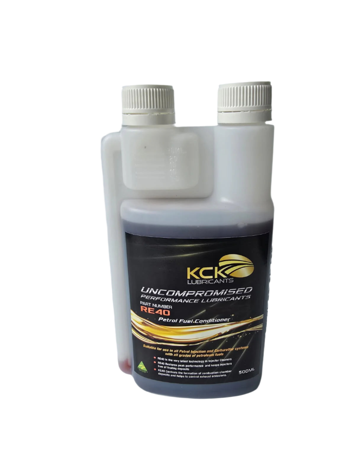 KCK Petrol Fuel Conditioner petrol injector cleaner petrol system cleaner petrol fuel additive - 500l bottle front