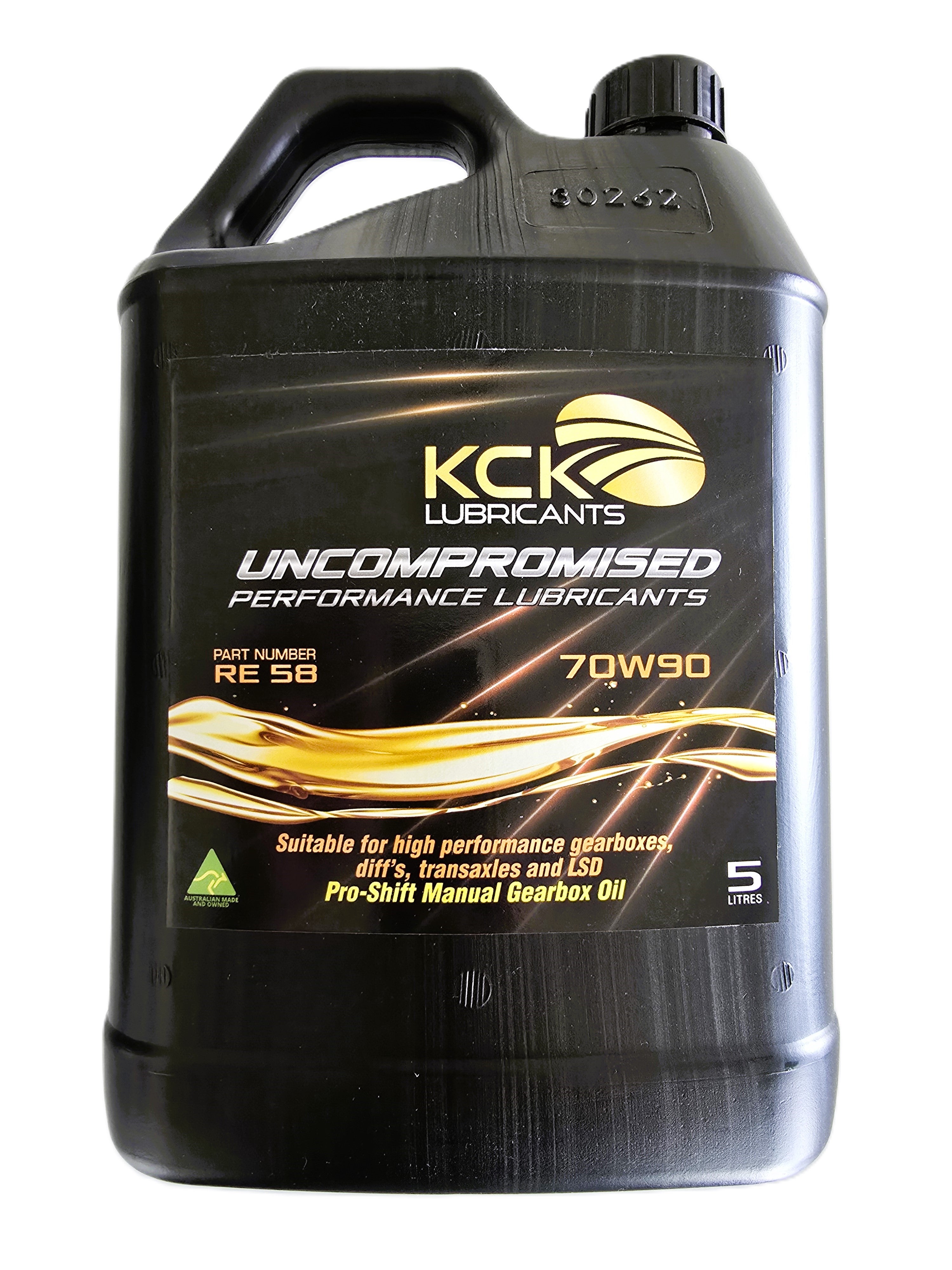 KCK Lubricants Pro-Shift PAO 70W90 Manual Gearbox Oil - 5l bottle front