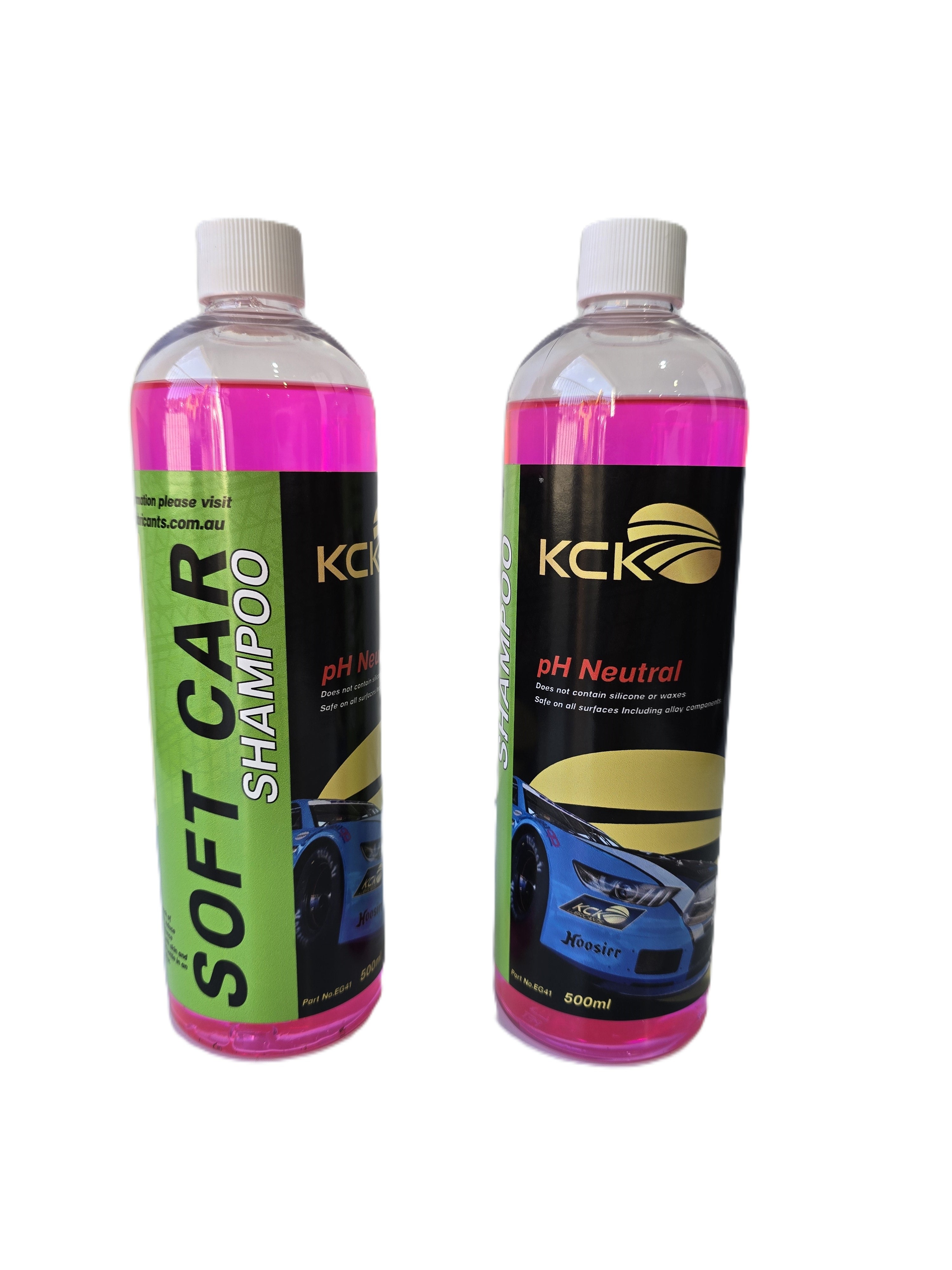 KCK Lubricants Soft Car Shampoo car wash soap - 500ml bottle front
