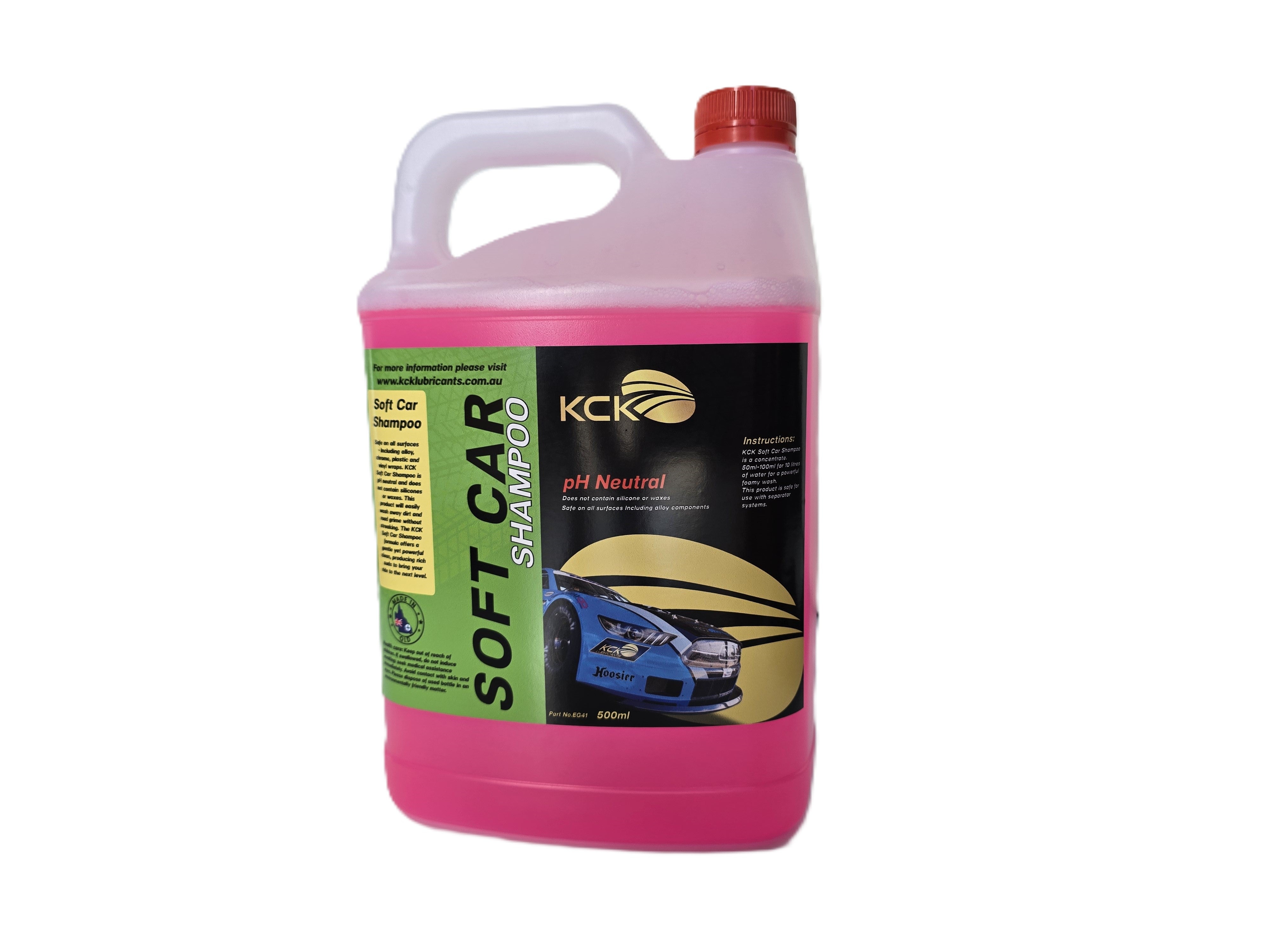 pH neutral car cleaner soft car shampoo car wash car detergent - 5L bottle front