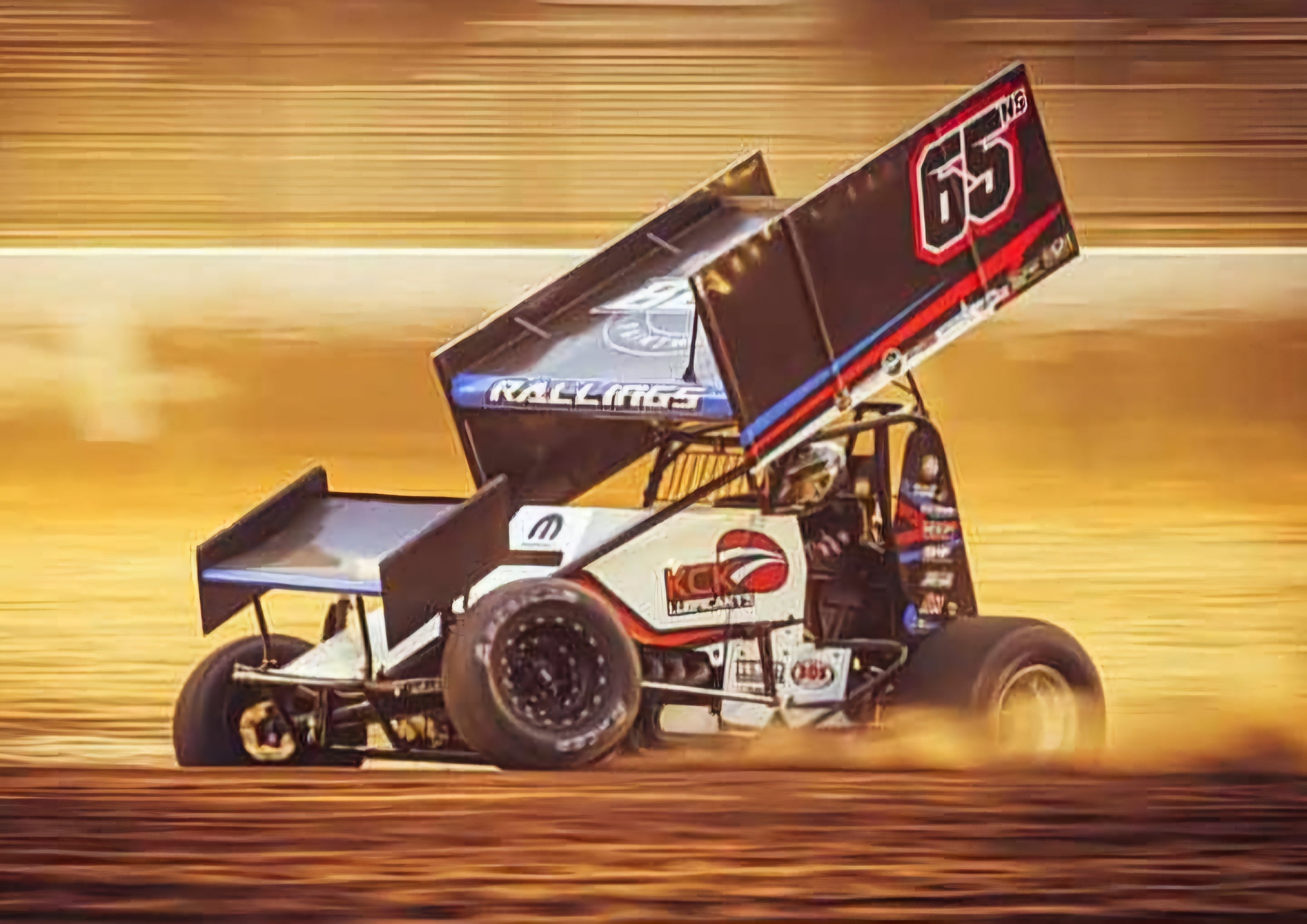 KCK Lubricants sprintcar methanol race oil