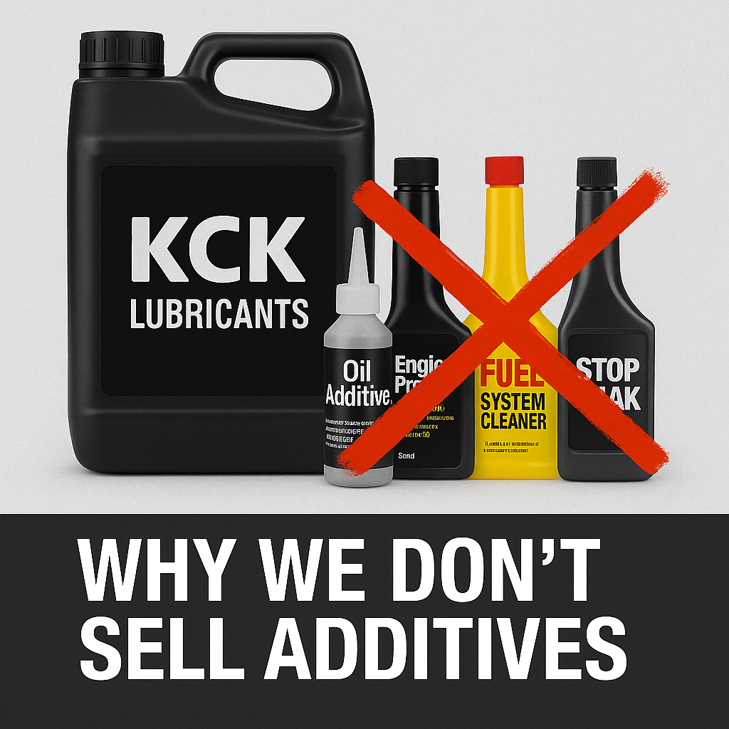 Why We Don’t Sell Oil Additives — And Why That’s a Good Thing