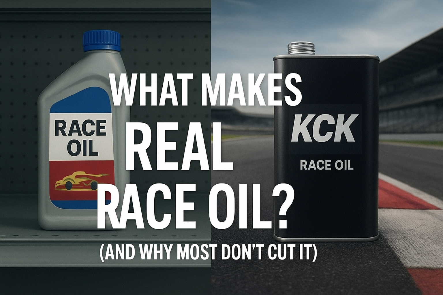 What make a real racing oil