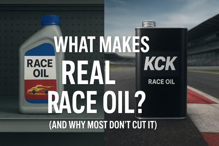 What Makes a Real Race Oil? (And Why Most Don't Cut It)