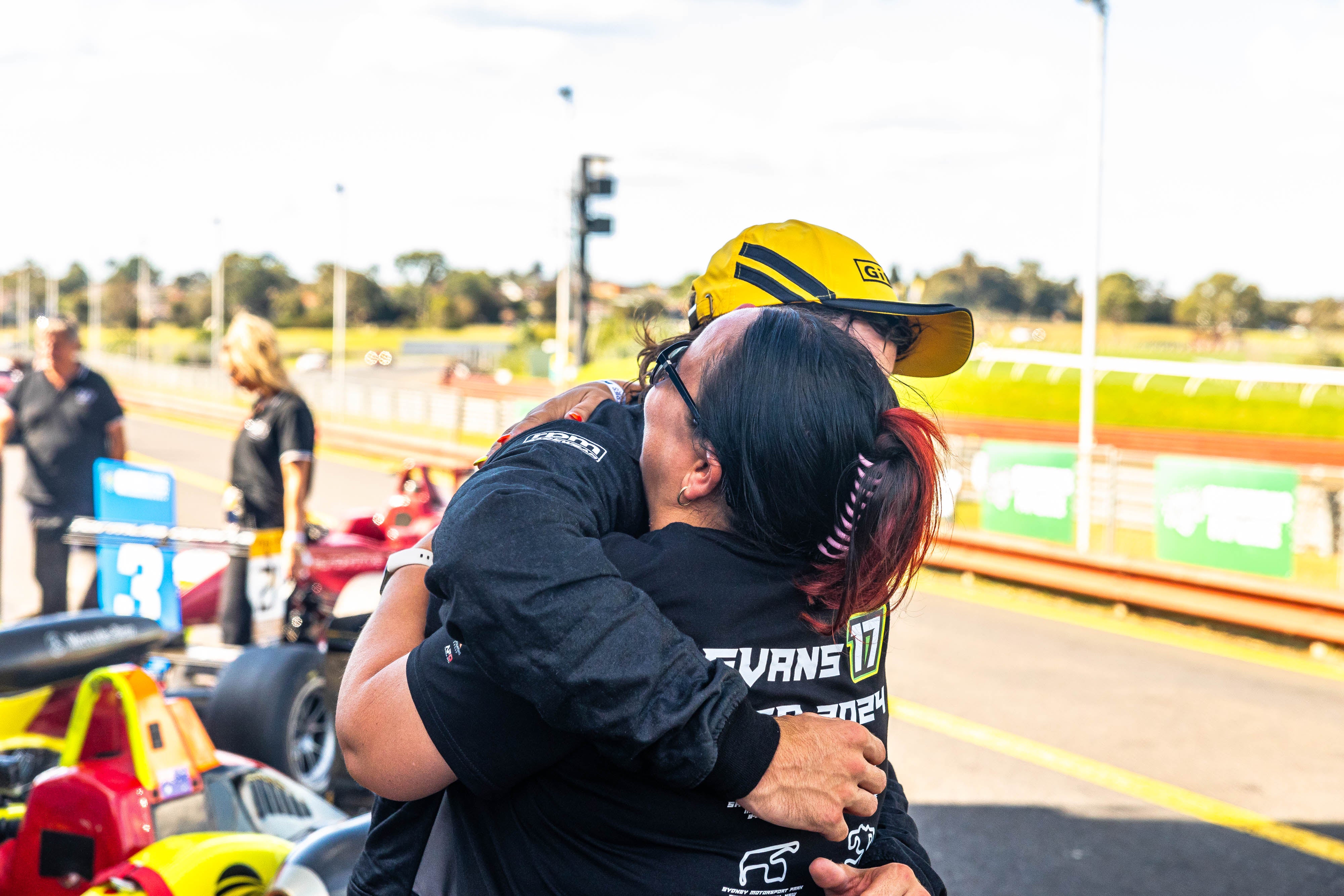 Donna Gilmour Kyle Evans Gilmour racing KCK Lubricants motor oil