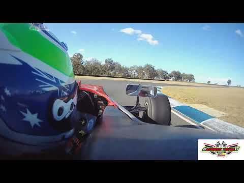 Chris Gilmour Formula 3 on-board race car KCK Lubricants